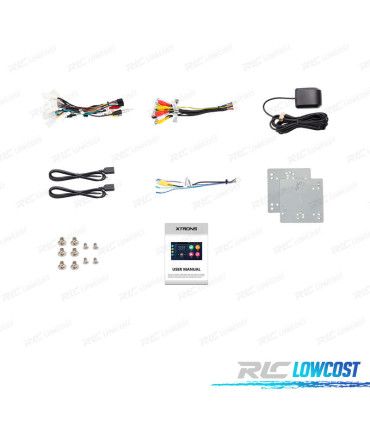 RADIO GPS ANDROID 12 PARA TOYOTA COROLLA CAMRY YARIS VIOS RAV4