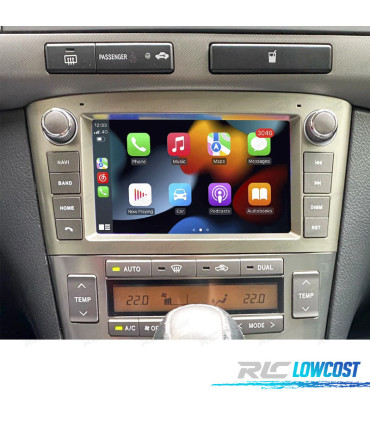 RADIO GPS ANDROID 11 PARA TOYOTA AVENSIS 03-06