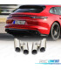 COLAS ESCAPE PORSCHE PANAMERA 17- LOOK GTS SILVER MATE