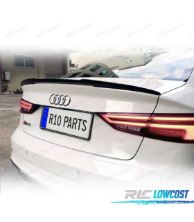 ALERON AUDI A3 8V SEDAN 12-20 LOOK RS3 ABS