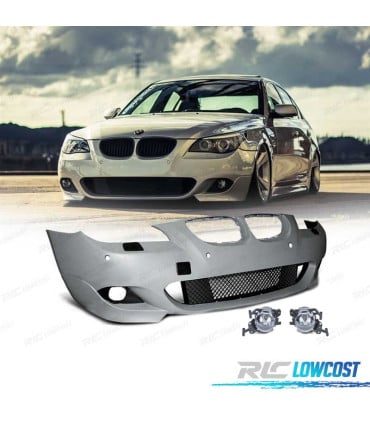 PARAGOLPES DELANTERO BMW E60 E61 03-07 PACK M PDC + NIEBLAS