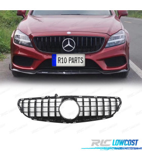 PARRILLA MERCEDES CLS W218 15-17 AMG GTR PANAMERICANA NEGRO BRILLO