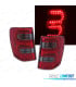 PILOTOS JEEP GRAND CHEROKEE 99-05 LED ROJO AHUMADO