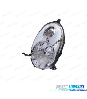 FARO DCH PARA NISSAN MICRA K12 03-07 FONDO CROMADO