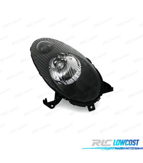 FARO DCH PARA NISSAN MICRA K12 03-07 FONDO NEGRO