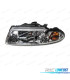 FARO IZQ PARA MITSUBISHI CARISMA 99-05 FONDO CROMO