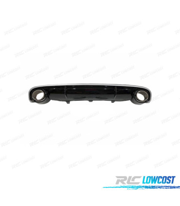 DIFUSOR AUDI A7 12-15 LOOK RS7 + COLAS ESCAPE NEGRO BRILLO
