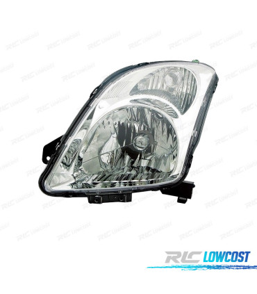FARO IZQ PARA SUZUKI SWIFT 05-10 CROMO