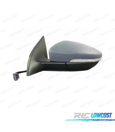 ESPEJO RETROVISOR IZQ VOLKSWAGEN SCIROCCO 08-14 6 PIN