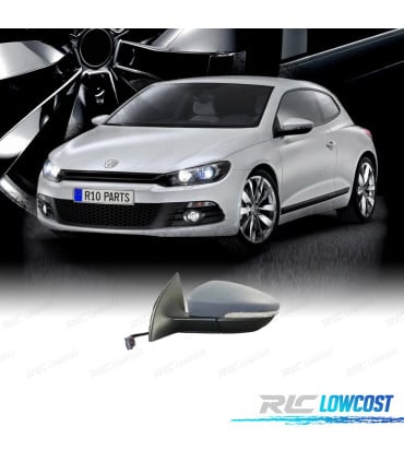 ESPEJO RETROVISOR IZQ VOLKSWAGEN SCIROCCO 08-14 6 PIN