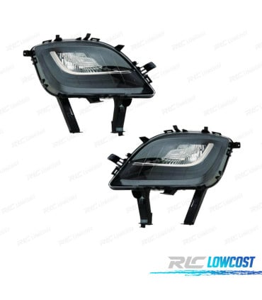 FAROS ANTINIEBLA PARA OPEL ASTRA J 5P 10-15 SPORTS TOURER 10-16 FONDO NEGRO