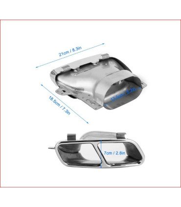 COLAS ESCAPE MERCEDES LOOK A45 AMG