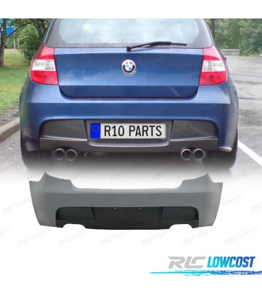 PARAGOLPES TRASERO BMW E81 E87 04-11 LOOK M