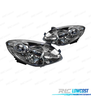 FAROS PARA RENAULT TWINGO 07-12 CROMO