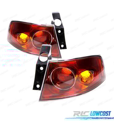 PILOTOS PARA SEAT IBIZA V 02-09 ROJO