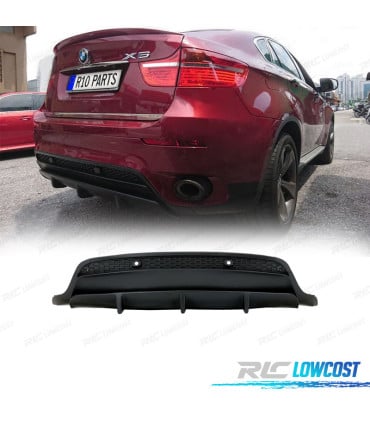 DIFUSOR BMW X6 E71 08-14 LOOK M PERFORMANCE