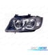 FARO IZQ BMW SERIE 3 E90 4P E91 TOURING 05-08 FONDO CROMO NEGRO