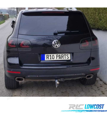 PILOTOS VOLKSWAGEN VW TOUAREG I 7L 02-10 CARDNA LED NEGRO AHUMADO