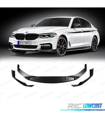 SPOILER LIP BMW G30 G31 17-20 LOOK M PERF NEGRO MATE