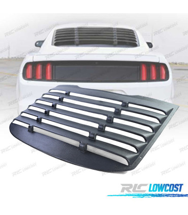 CUBRE CRISTAL FORD MUSTANG 15-23 LOOK GT TRASERO ABS NEGRO MATE