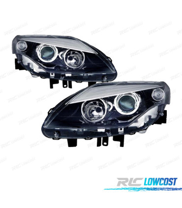 FAROS PARA RENAULT LAGUNA III 11- FONDO NEGRO