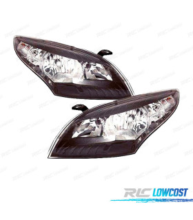 FAROS PARA RENAULT MEGANE III 08-11 FONDO NEGRO