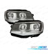 FAROS PARA VOLKSWAGEN VW TRANSPORTER T6 15-19 NEGRO