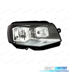 FARO DCH PARA VOLKSWAGEN VW TRANSPORTER T6 15-19 FONDO NEGRO