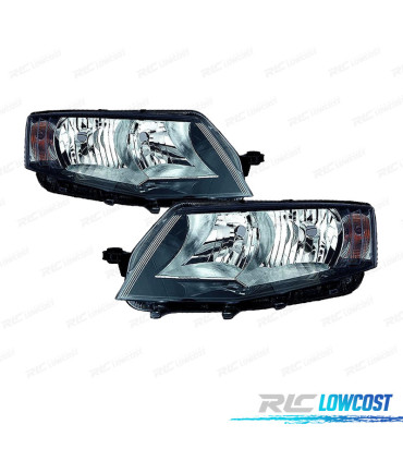 FAROS PARA SKODA OCTAVIA 4P COMBI 13- FONDO NEGRO