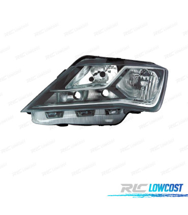FARO IZQ PARA SEAT TOLEDO IV 12-16 FONDO NEGRO