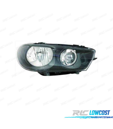 FARO DCH PARA VOLKSWAGEN VW SCIROCCO 08-14 FONDO NEGRO