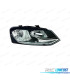 FARO DCH PARA VOLKSWAGEN VW POLO 14-17 FONDO NEGRO