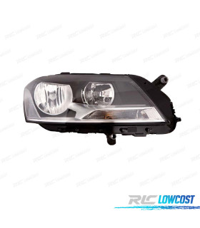 FARO DCH PARA VOLKSWAGEN VW PASSAT 10-14 FONDO NEGRO