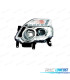 FARO IZQ PARA NISSAN X-TRAIL 11-13 GRIS OSCURO