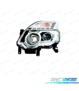 FARO IZQ PARA NISSAN X-TRAIL 11-13 GRIS OSCURO