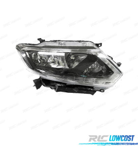 FARO DCH PARA NISSAN XTRAIL 14-18 LED FONDO NEGRO