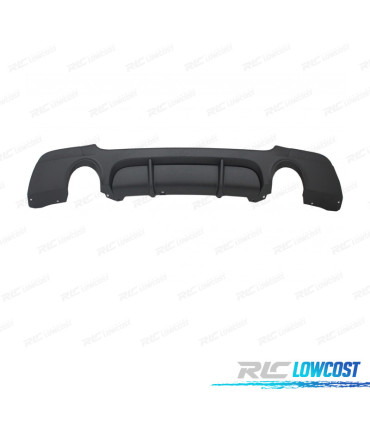 DIFUSOR BMW E92 E93 06-14 LOOK M PERFORMANCE NEGRO MATE