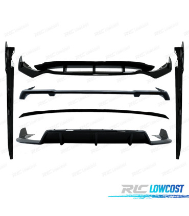 KIT CARROCERIA BMW X5 G05 18- LOOK BLACK KNIGHT NEGRO BRILLANTE