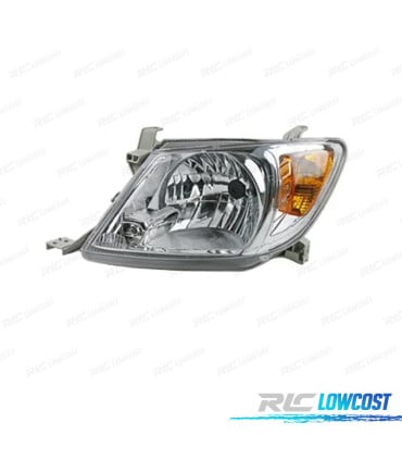 FARO IZQ TOYOTA HILUX VIGO PICK-UP 05-11 FONDO CROMO