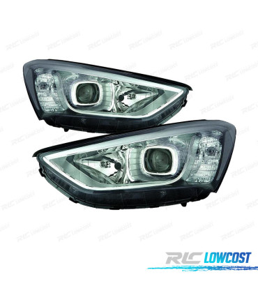 FAROS HYUNDAI SANTA FE 13-17 LUZ DIURNA LED