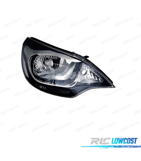 FARO DCH PARA KIA RIO 4P 12-14 FONDO NEGRO
