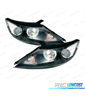 FAROS PARA KIA SPORTAGE SL 10-13 FONDO NEGRO