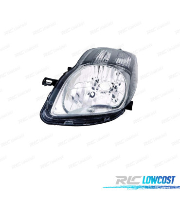 FARO IZQ TOYOTA YARIS 09-10 FONDO GRIS + MOTOR