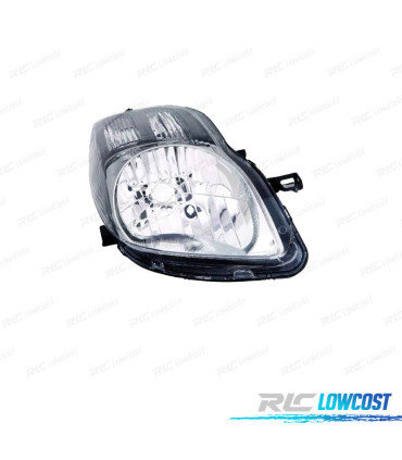 FARO DCH PARA TOYOTA YARIS 09-10 FONDO GRIS + MOTOR