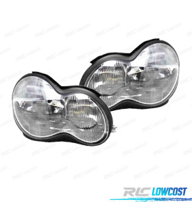 FAROS PARA MERCEDES CLASE C W203 04-07 RESTYLING