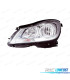 FARO IZQ PARA MERCEDES CLASE C W204 10-14 FONDO CROMO