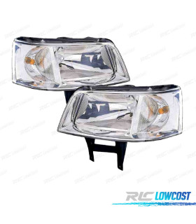 FAROS PARA VOLKSWAGEN VW TRANSPORTER T5 MULTIVAN CARAVELLE 03-09 DP TYC