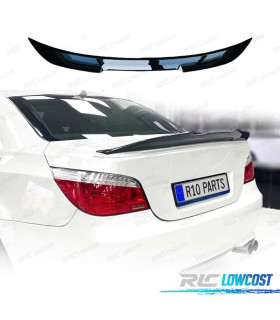 ALERON SPOILER BMW E60 03-10 LOOK M4 NEGRO BRILLO