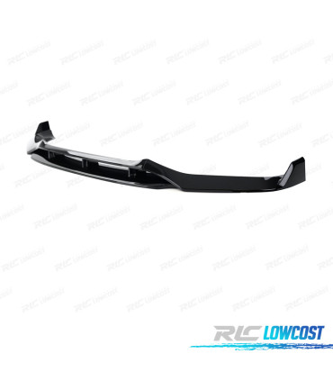SPOILER LIP PARA BMW X5 F15 12-18 LOOK M PERFORMANCE NEGRO BRILLO