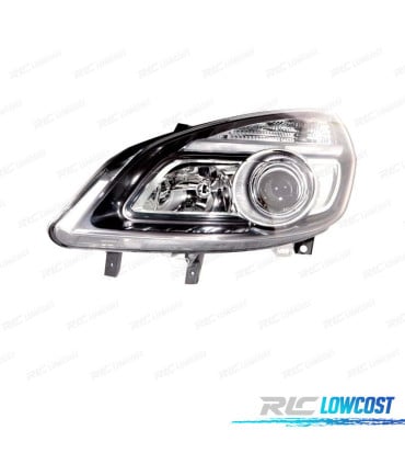 FARO IZQ PARA RENAULT SCENIC II 05-08 FONDO NEGRO